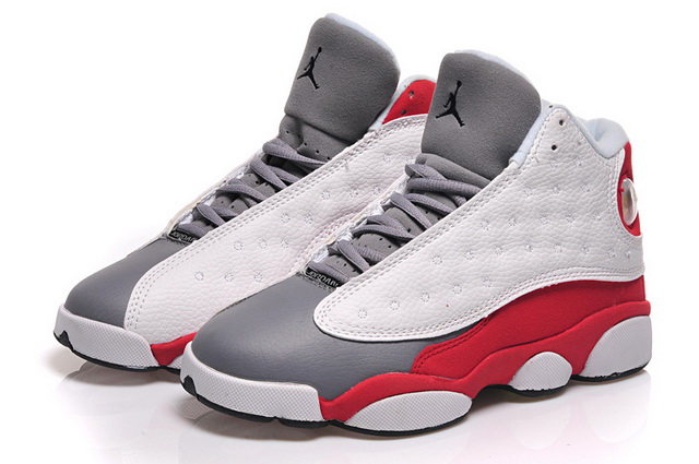 Women Air Jordan 13 Retro Grey Toe